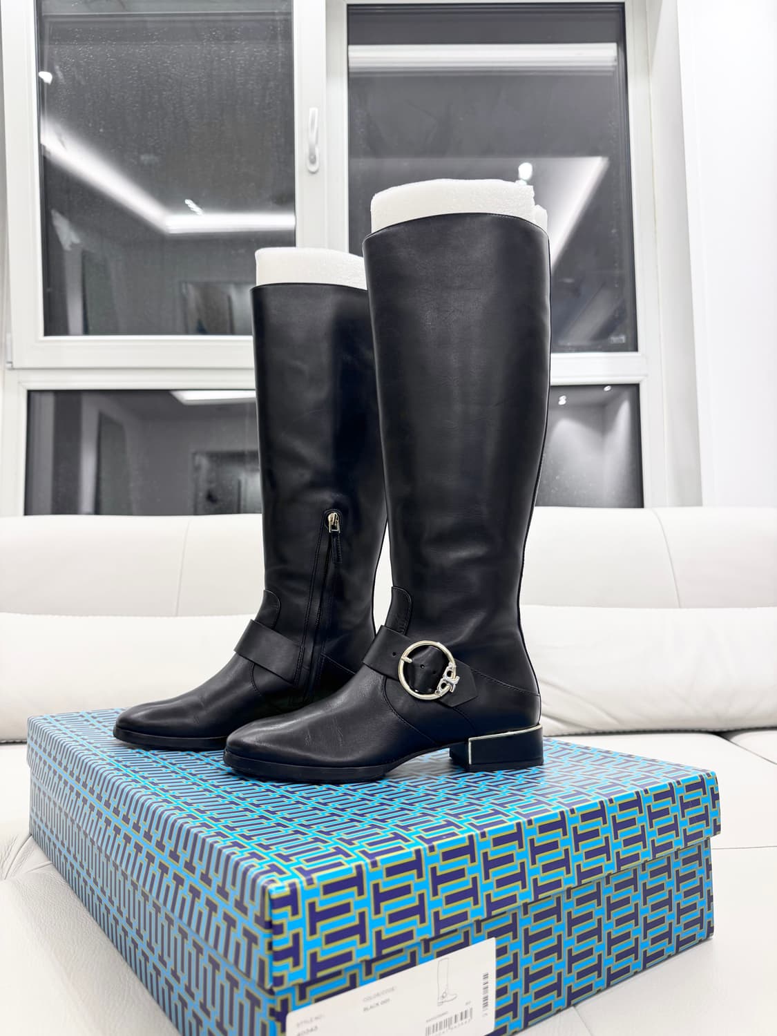 (김사랑 부츠) 토리버치 가죽 부츠 6.5 (230-235mm)  상품이미지2