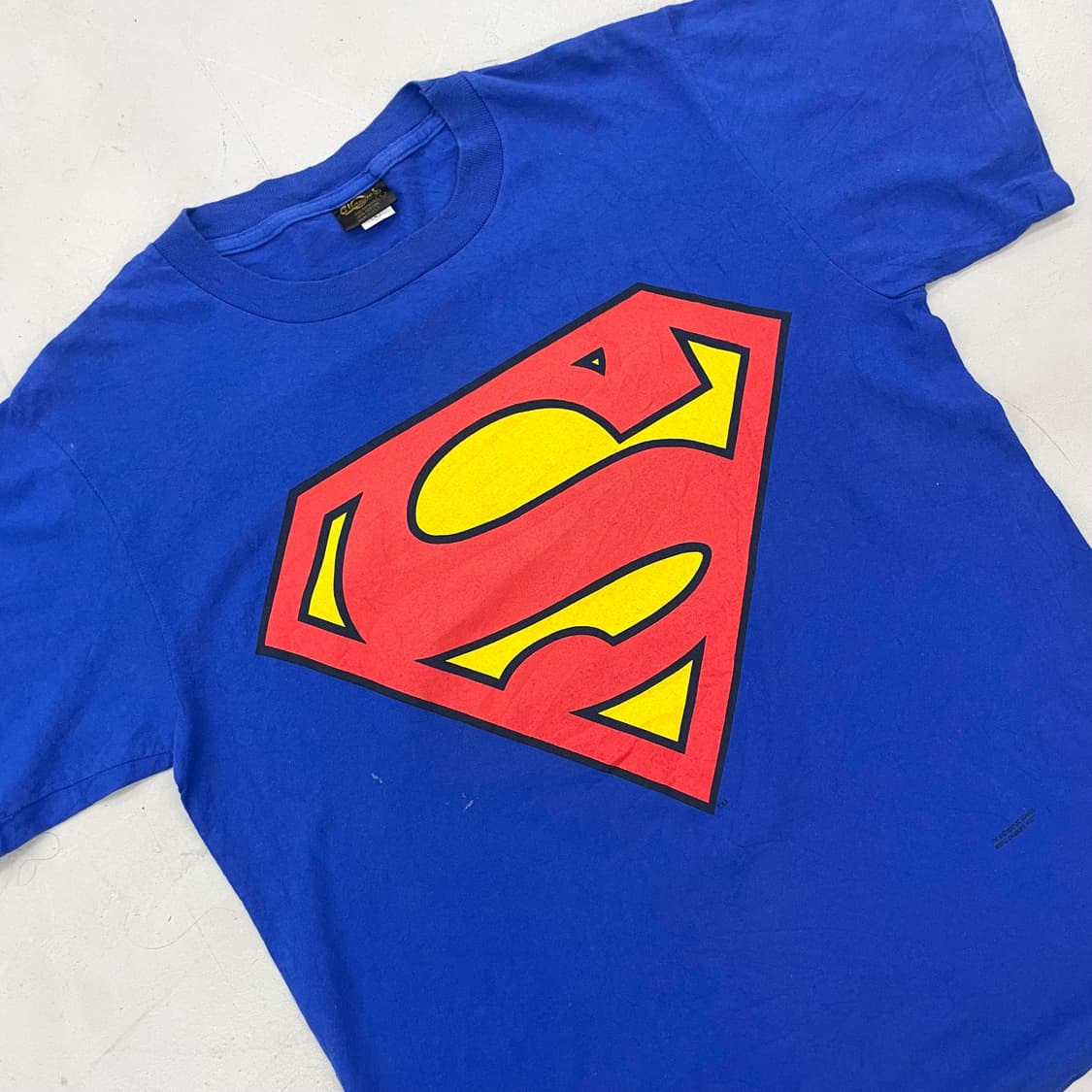 90s 싱글스티치 슈퍼맨 빈티지 반팔 티셔츠 상품이미지2