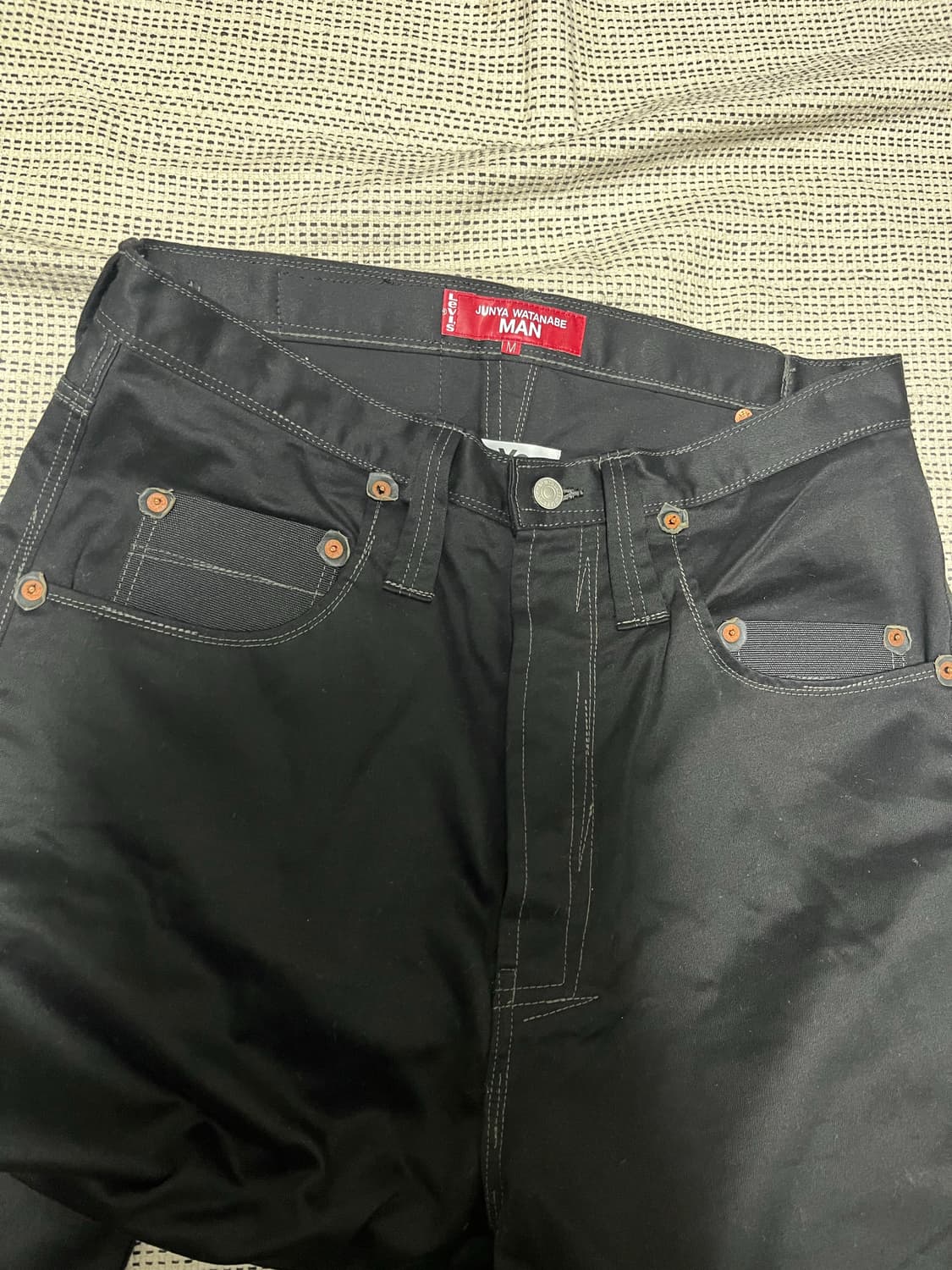 리바이스 준야와타나베 블랙 데님 상품이미지1