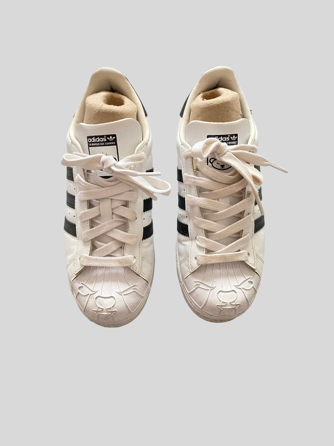[아디다스 x 니고(NIGO) 콜라보 슈퍼스타 80s 베어  상품이미지2