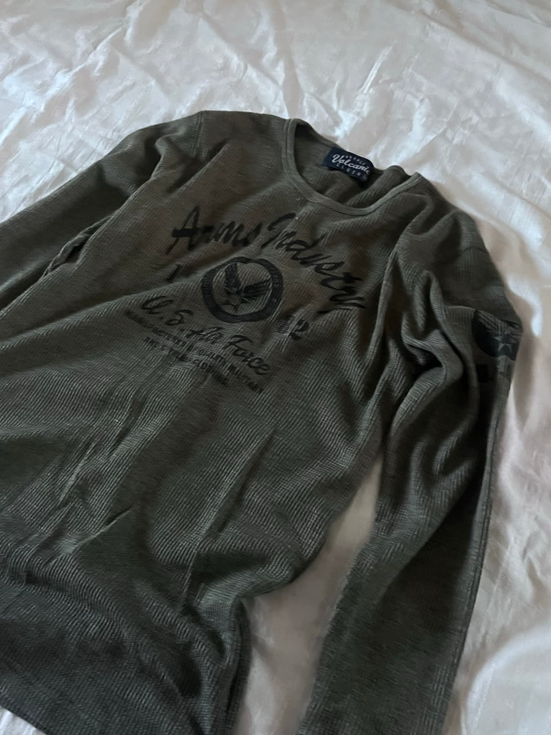 Vintage air force khaki long sleeve 상품이미지2