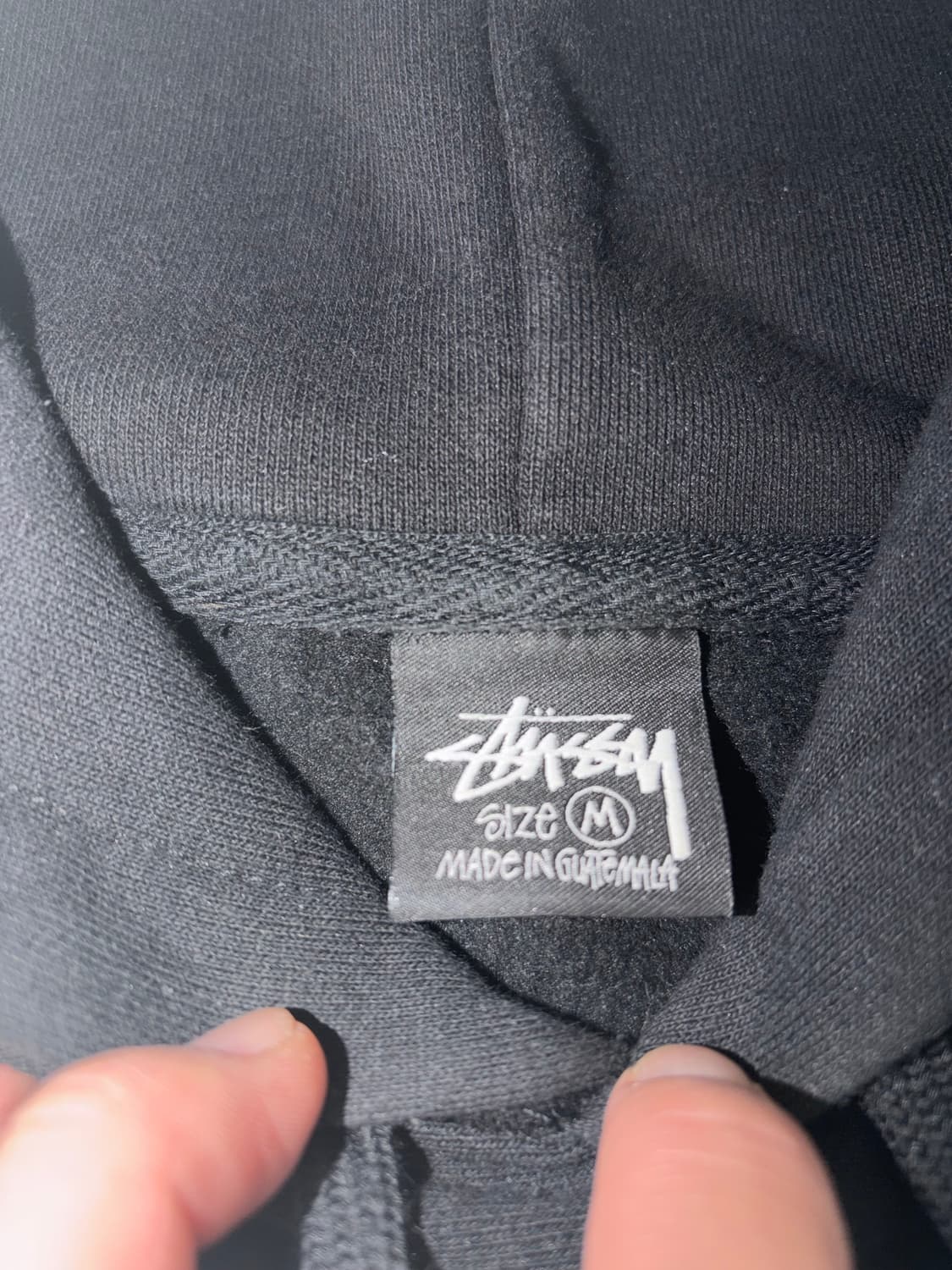 스투시 월드투어 후드티 블랙 사이즈M 상품이미지4