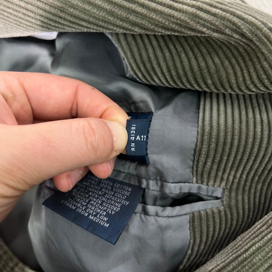 100 폴로랄프로렌 코듀로이 카키 블레이져 자켓 상품이미지6