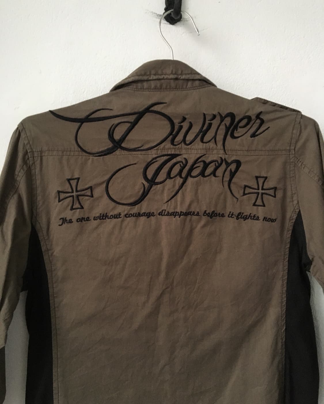 Patch needle work point shirt 상품이미지5