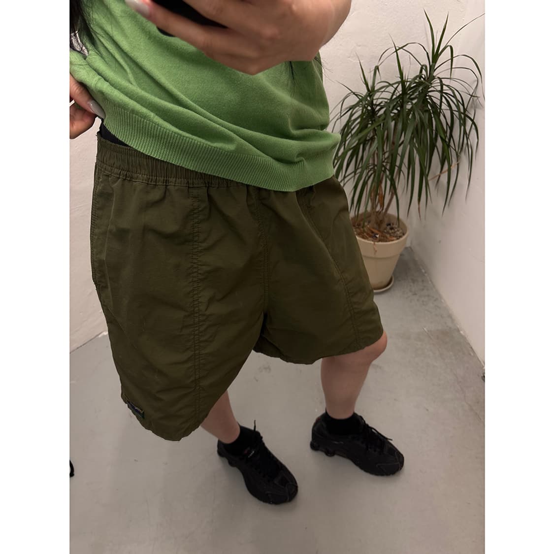 FREAK'S STORE Cotton Nylon Easy Shorts 상품이미지4