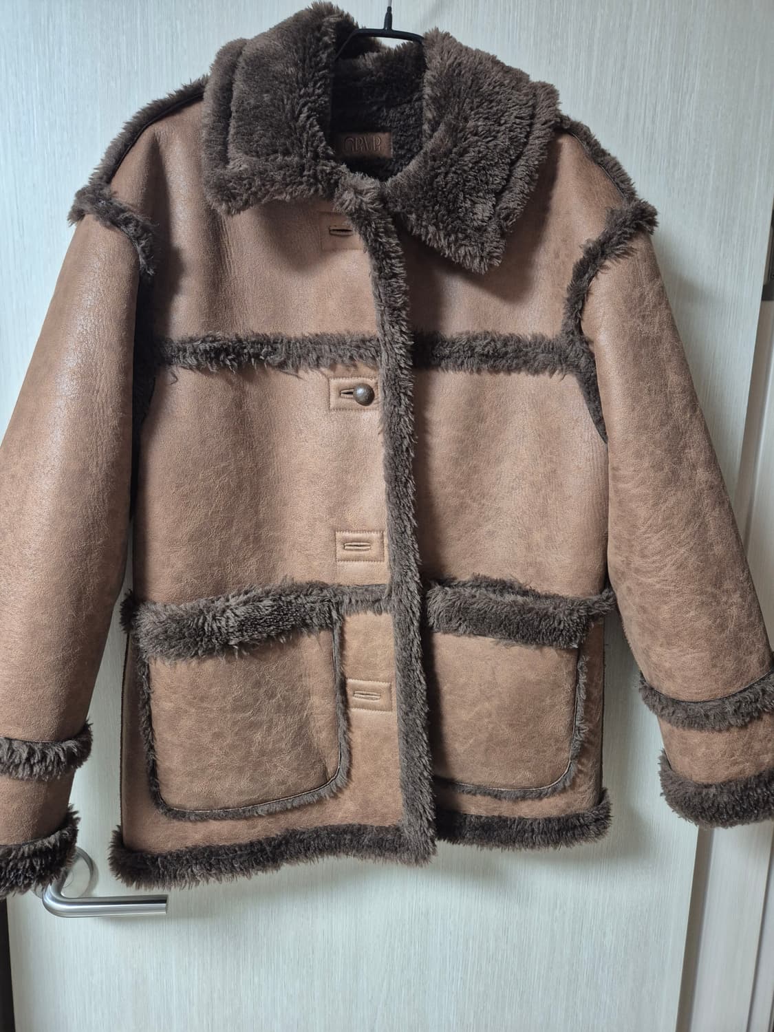 그로브 리버시블 무스탕 양면 무스탕 상품이미지4