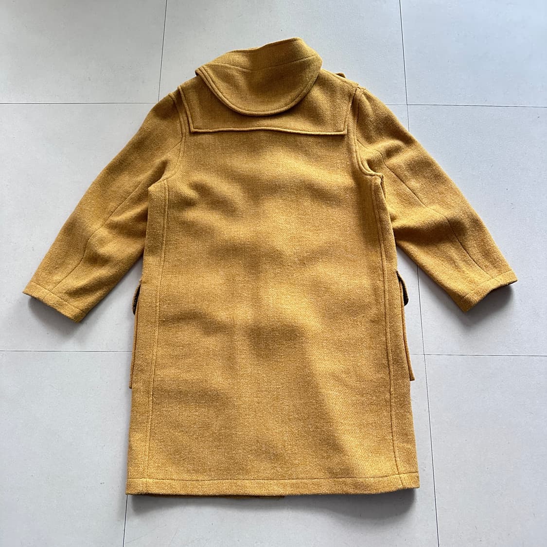 글로버올 오리지널 더플코트 옐로우 영국생산 상품이미지10