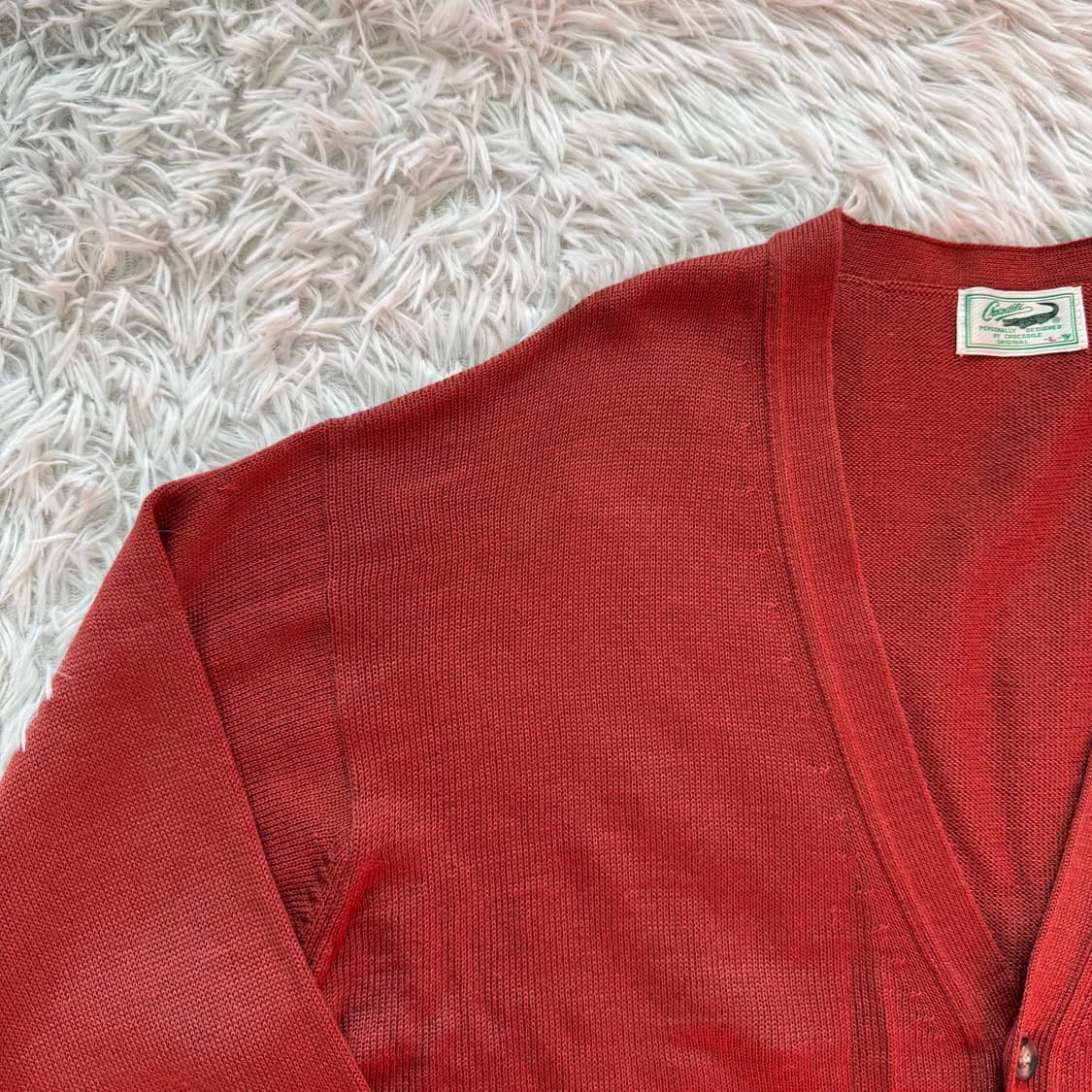 CROCODILE 일본빈티지 빅사이즈 가디건 크로커다일 xxl 110 상품이미지1