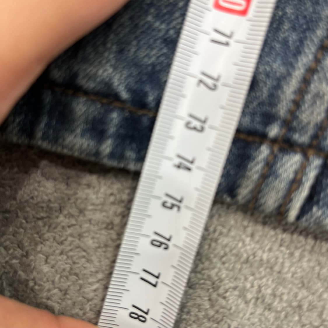 100 21SS 일꼬르소 데님 초어 자켓 상품이미지7