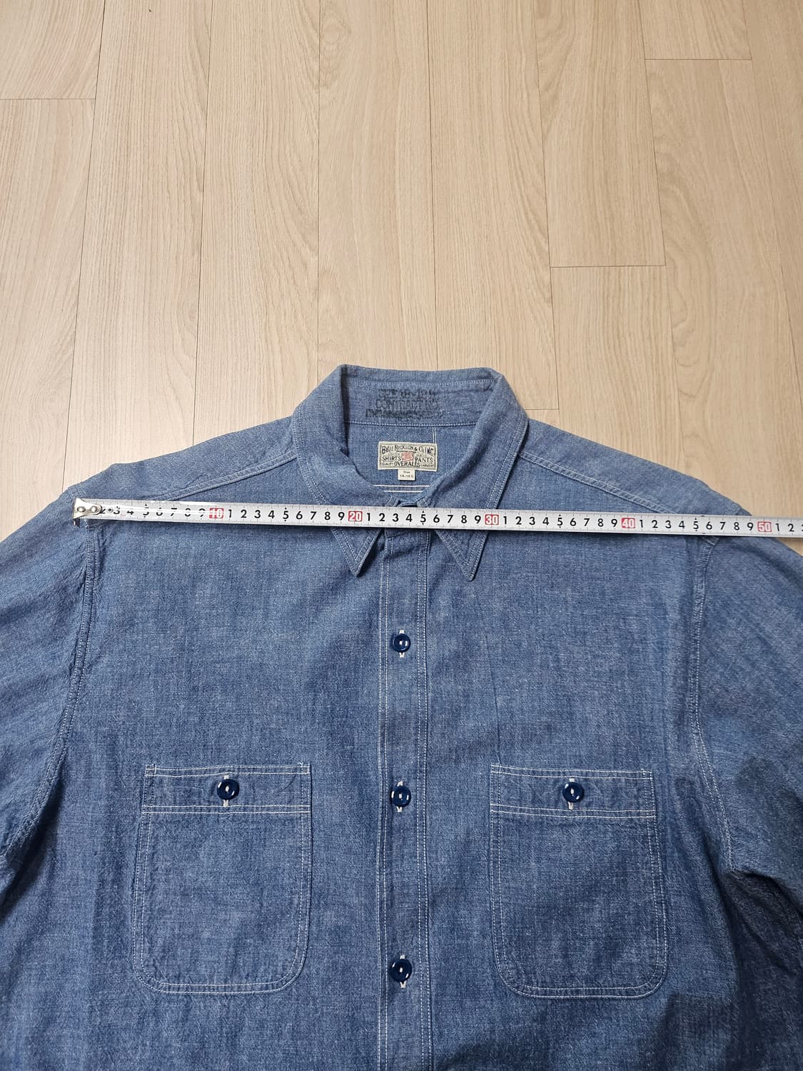 버즈릭슨 샴브레이셔츠  상품이미지7