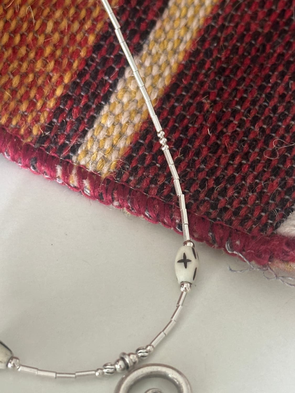 Spiral Sign Cow Horn 925silver necklace 상품이미지8