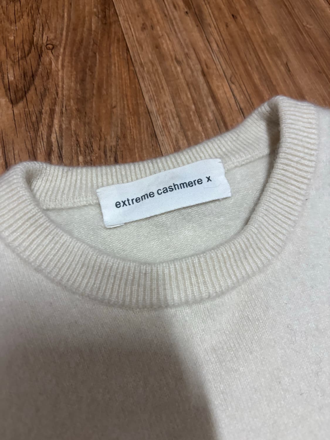 익스트림 캐시미어 캡숄더 니트 상품이미지3