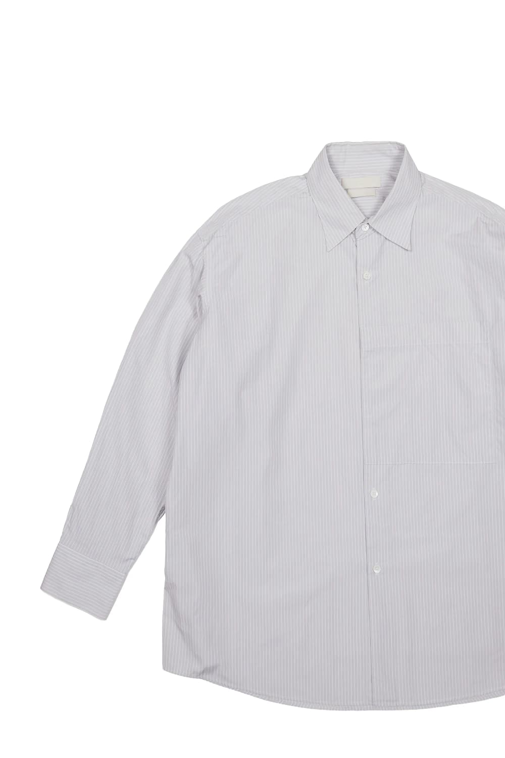 요크 코튼 스트라이프 셔츠 상품이미지3