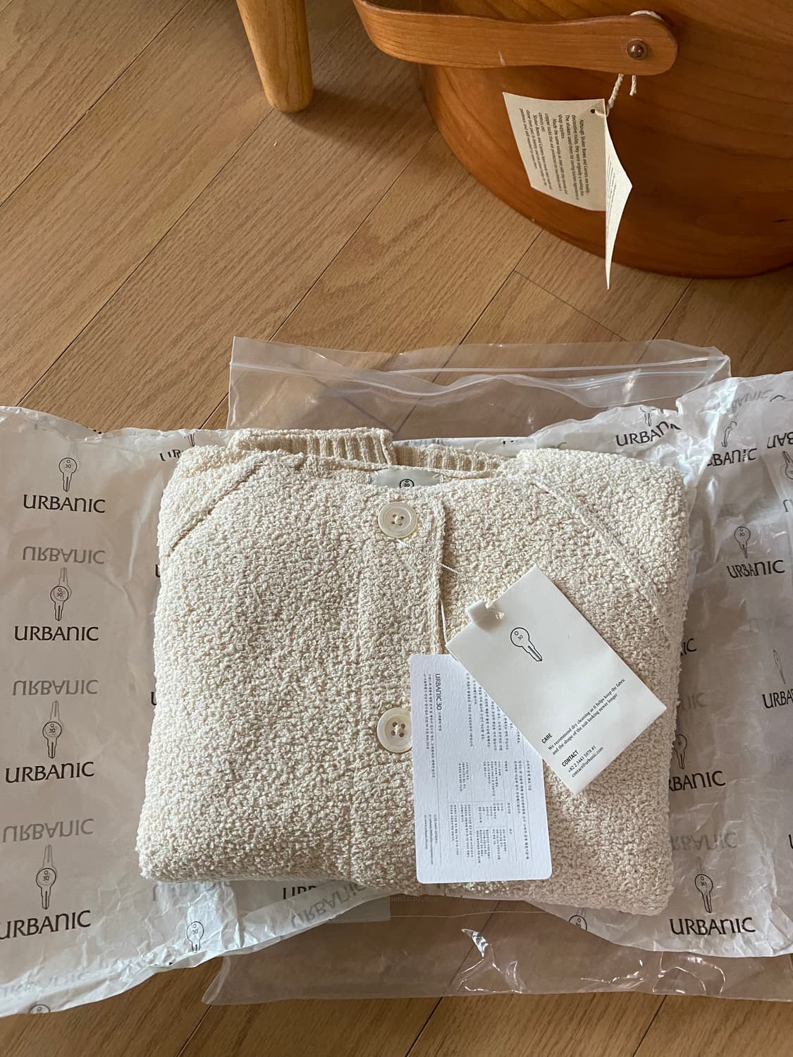 얼바닉30 사블가디건 새상품 상품이미지3