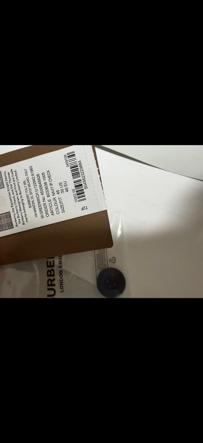 (46) 버버리 그리니치 더플코트 네이비 상품이미지7