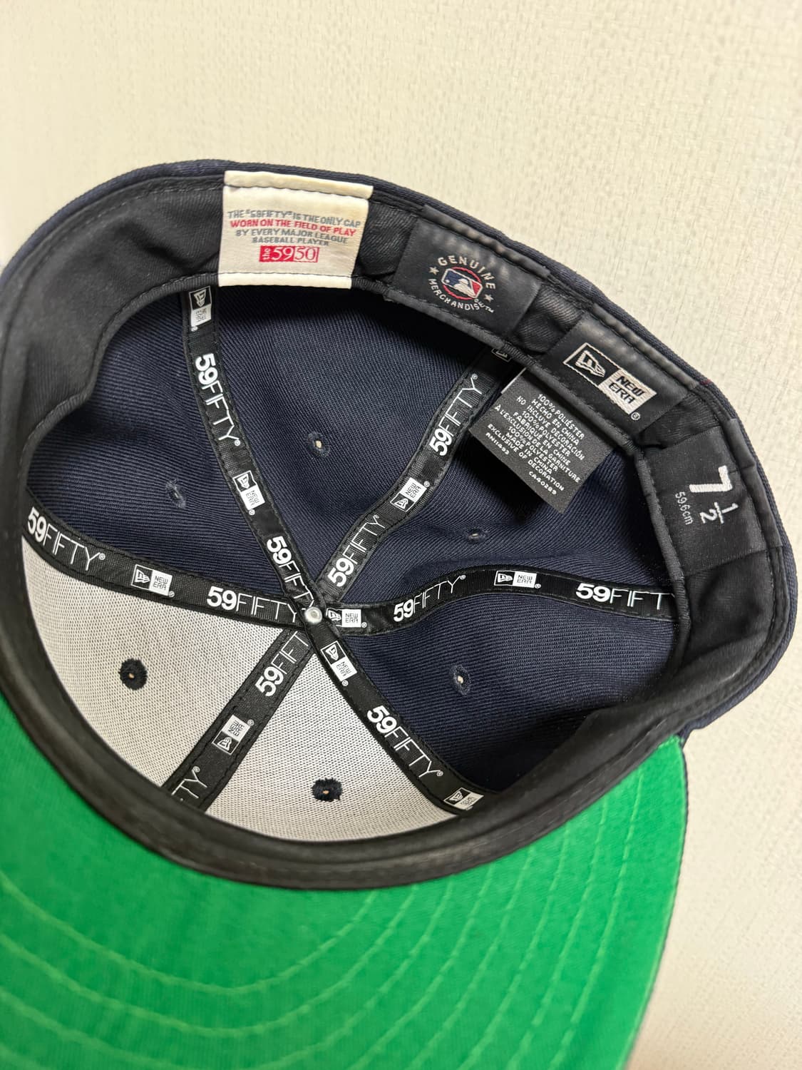 뉴에라 스냅백 블랙네이비 812 사이즈 상품이미지3