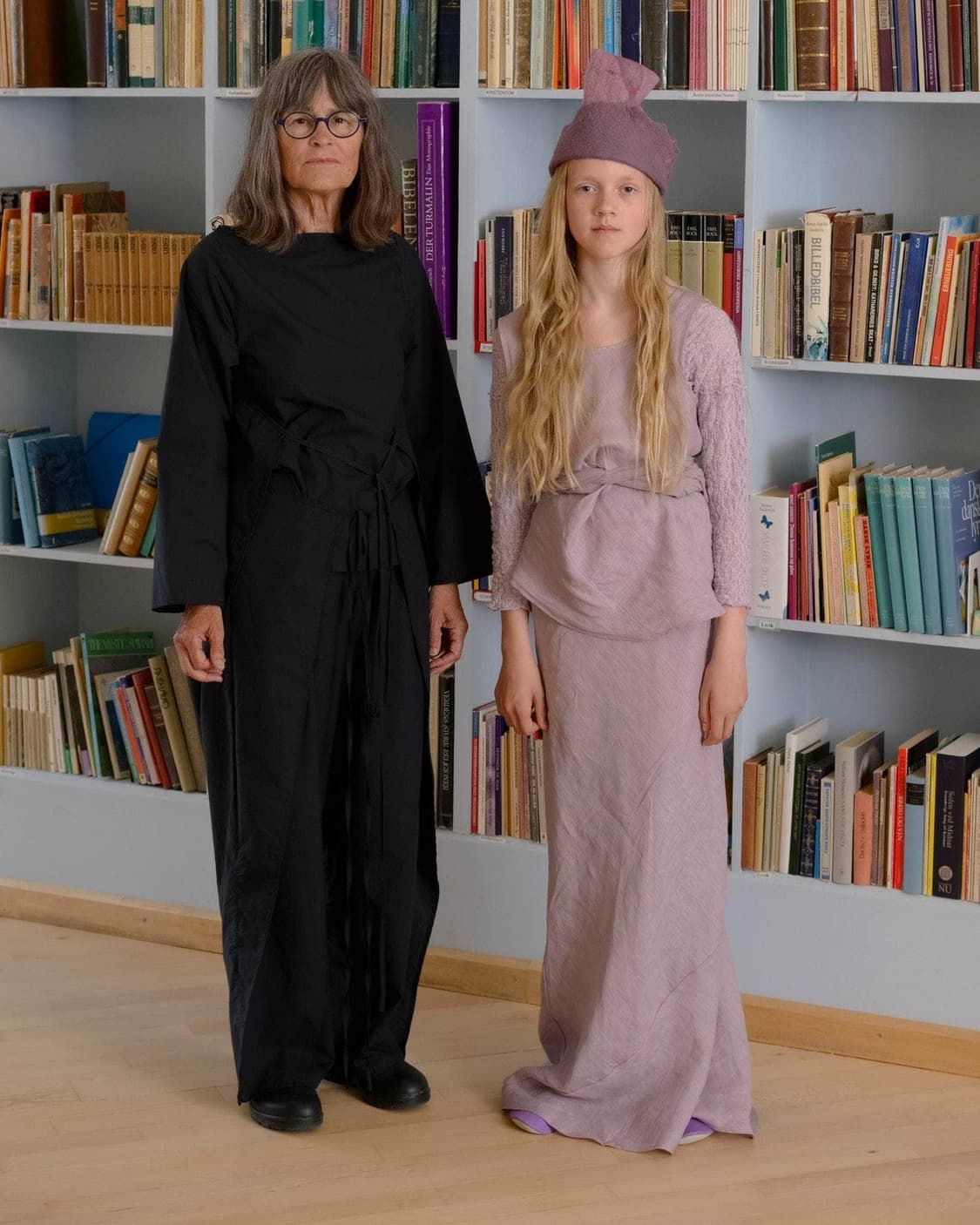 [S,M,L]베이스레인지 Larva 린넨 슬리브리스 탑/모리 퍼플 상품이미지6