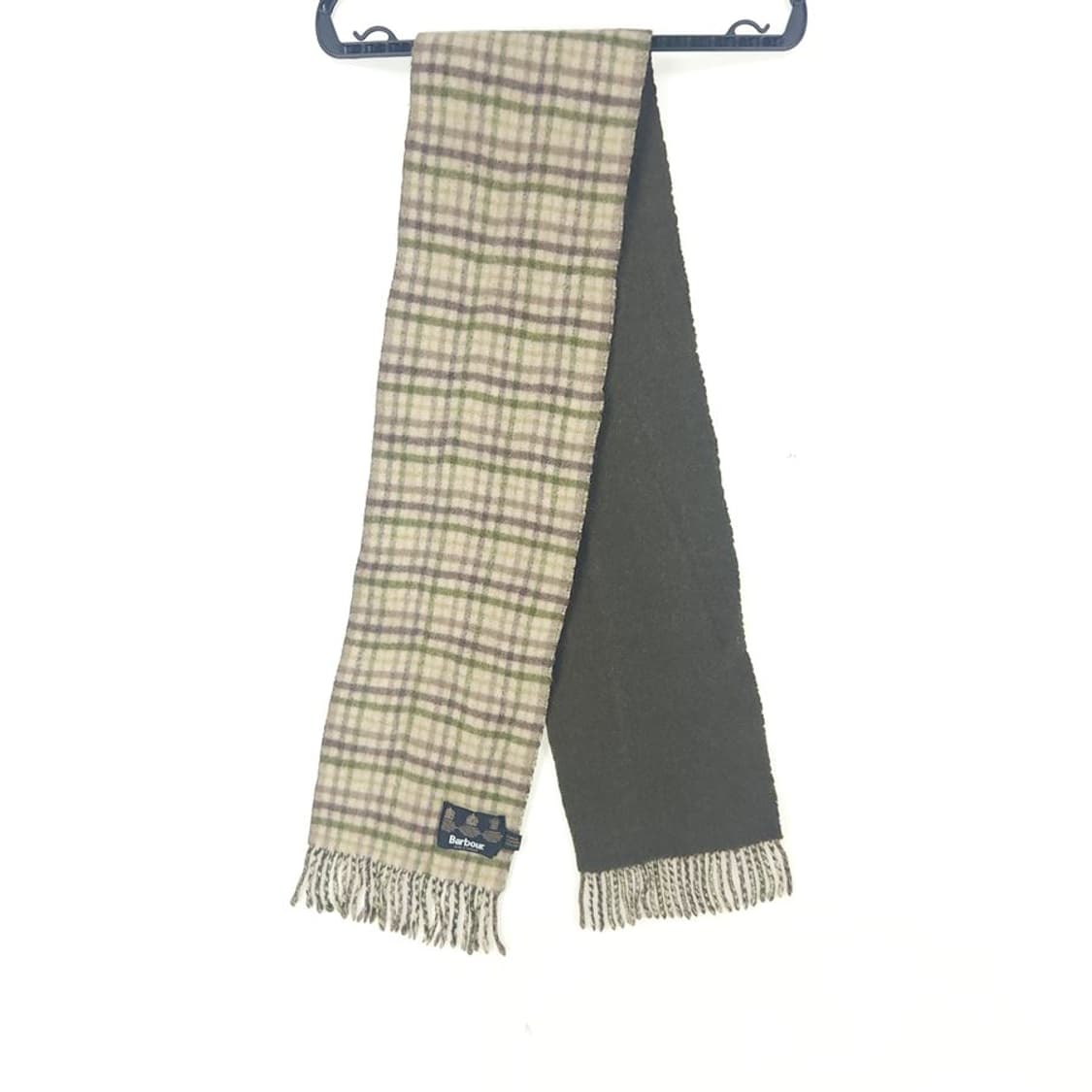 [F]바버(Barbour) 체크 캐시미어혼방 머플러[Y5C-295] 상품이미지4
