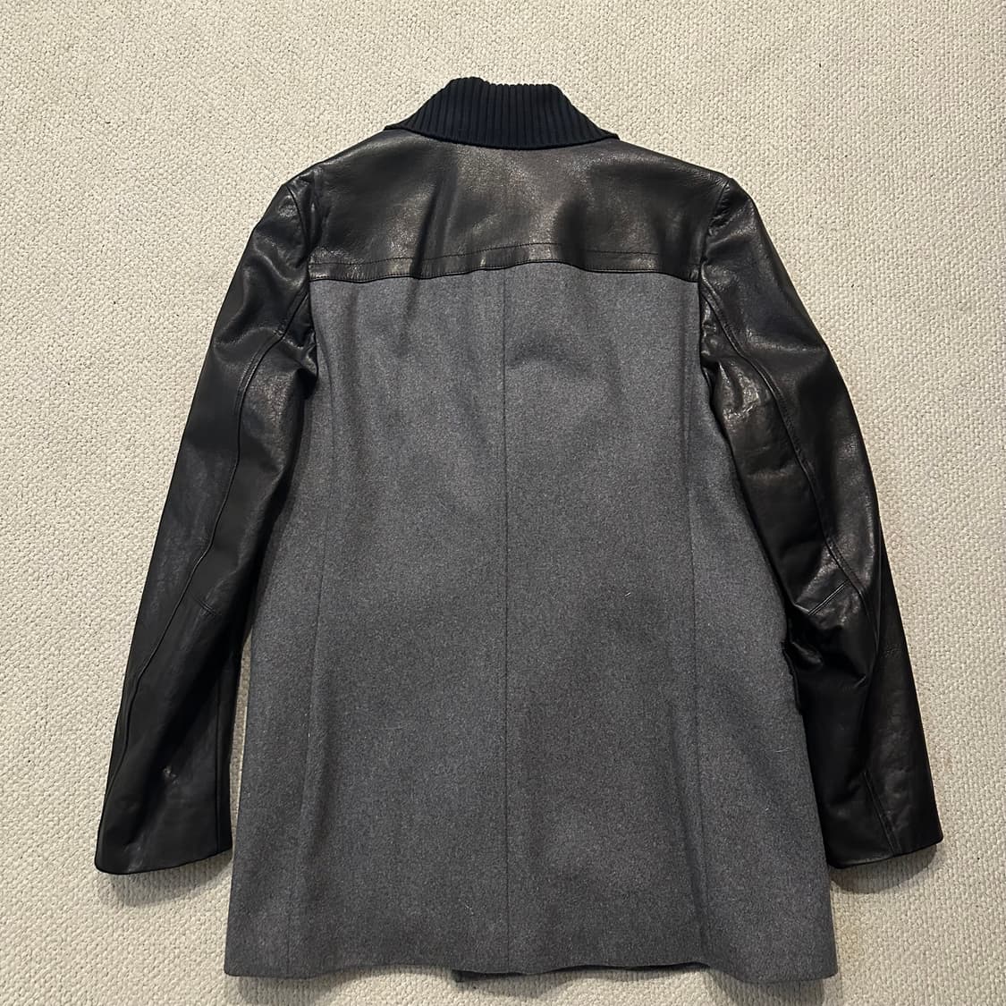 딕 비켐버그(Dirk Bikkembergs)의 양가죽 버진울 믹스 코트 상품이미지9