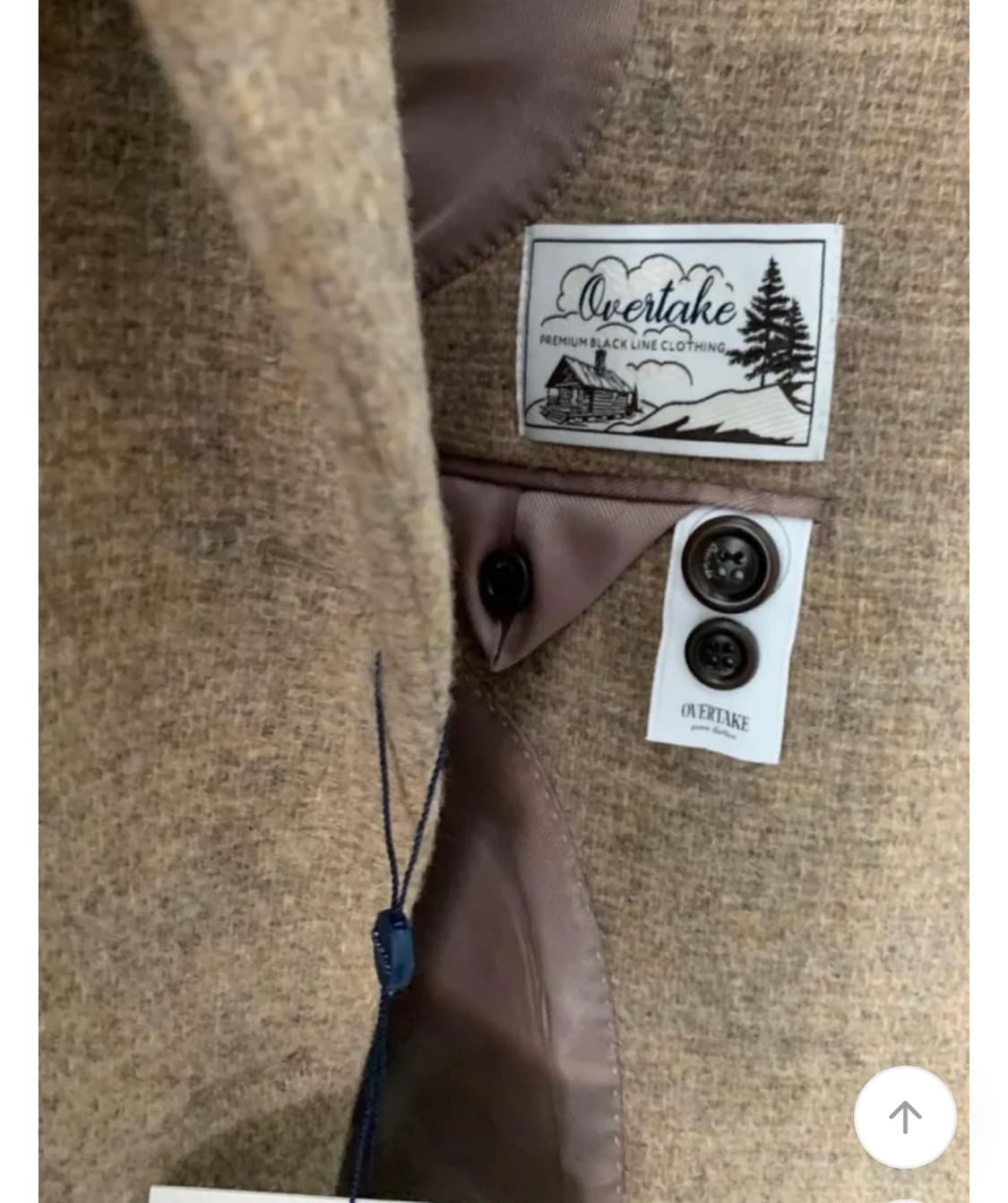 오버테이크 셔틀랜드 울자켓 새상품 상품이미지7