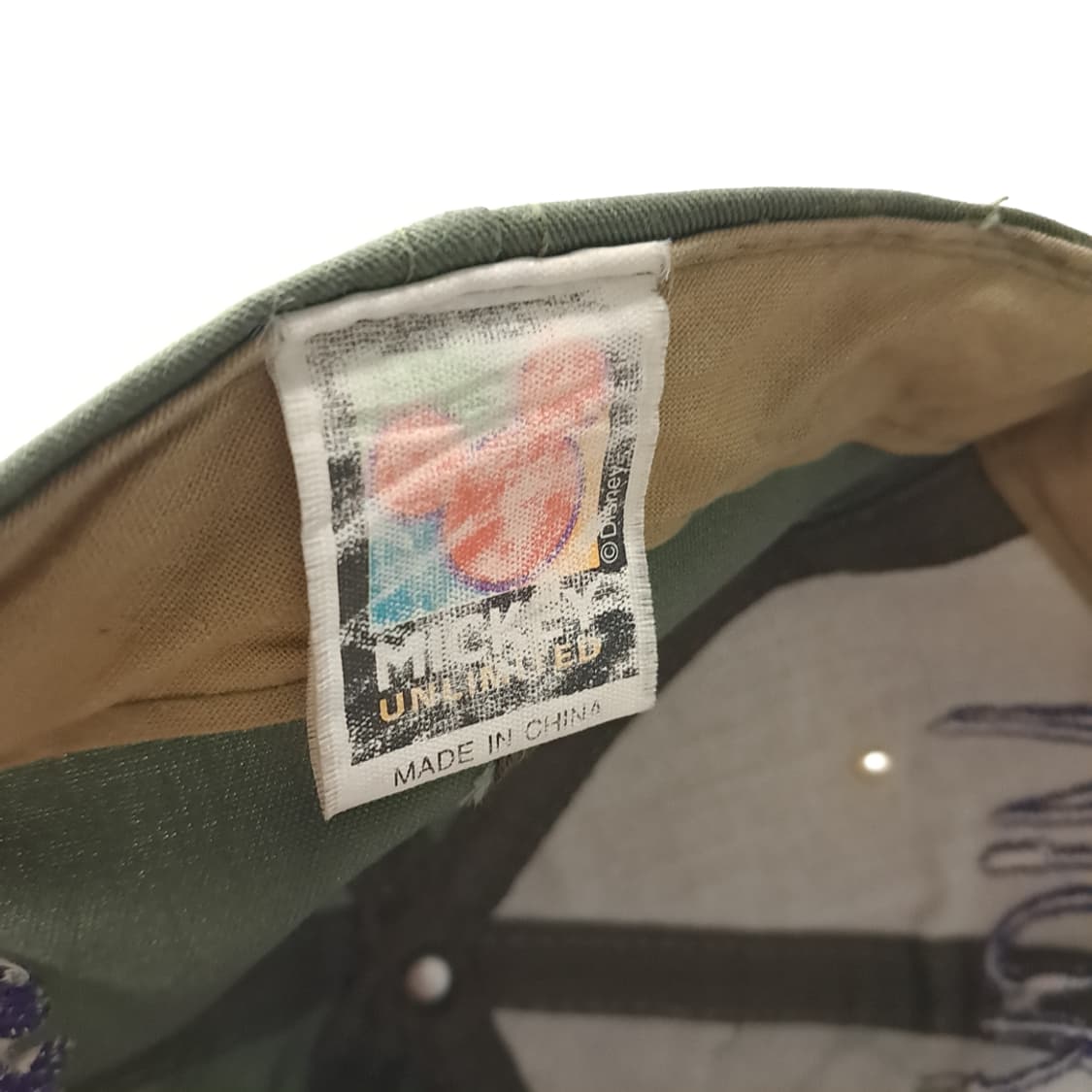 빈티지 미키 마우스 투톤 스냅백 볼캡 P2108 상품이미지7