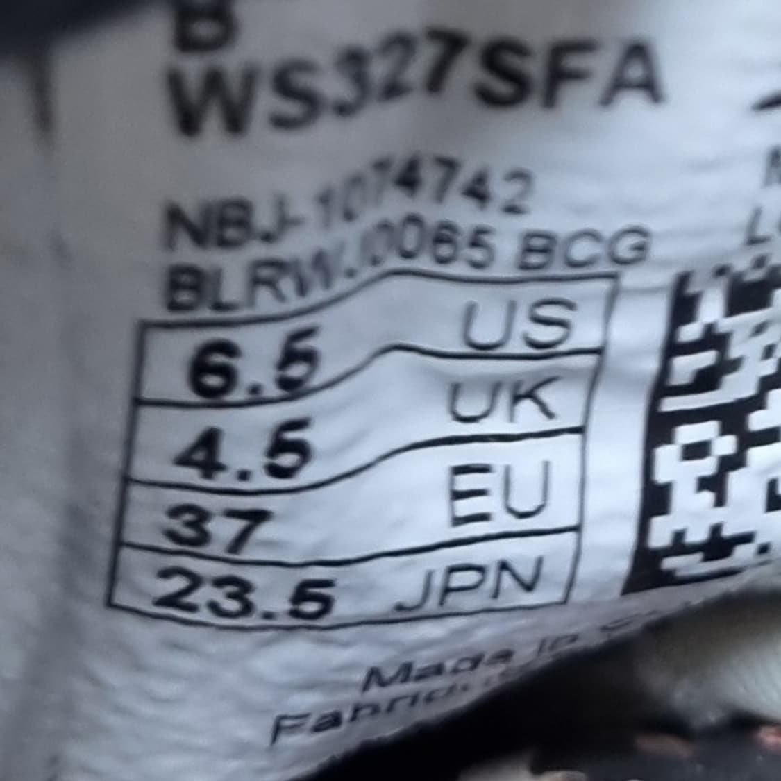 뉴발란스 327 아이보리 스니커즈235 상품이미지6