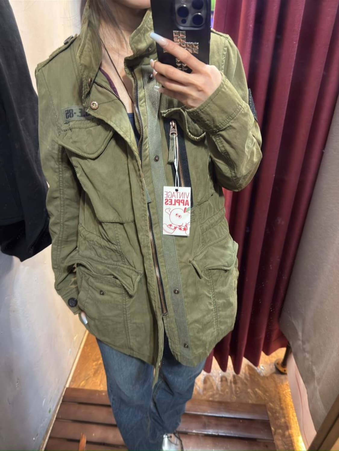 jambangee  카키 야상 자켓 상품이미지1