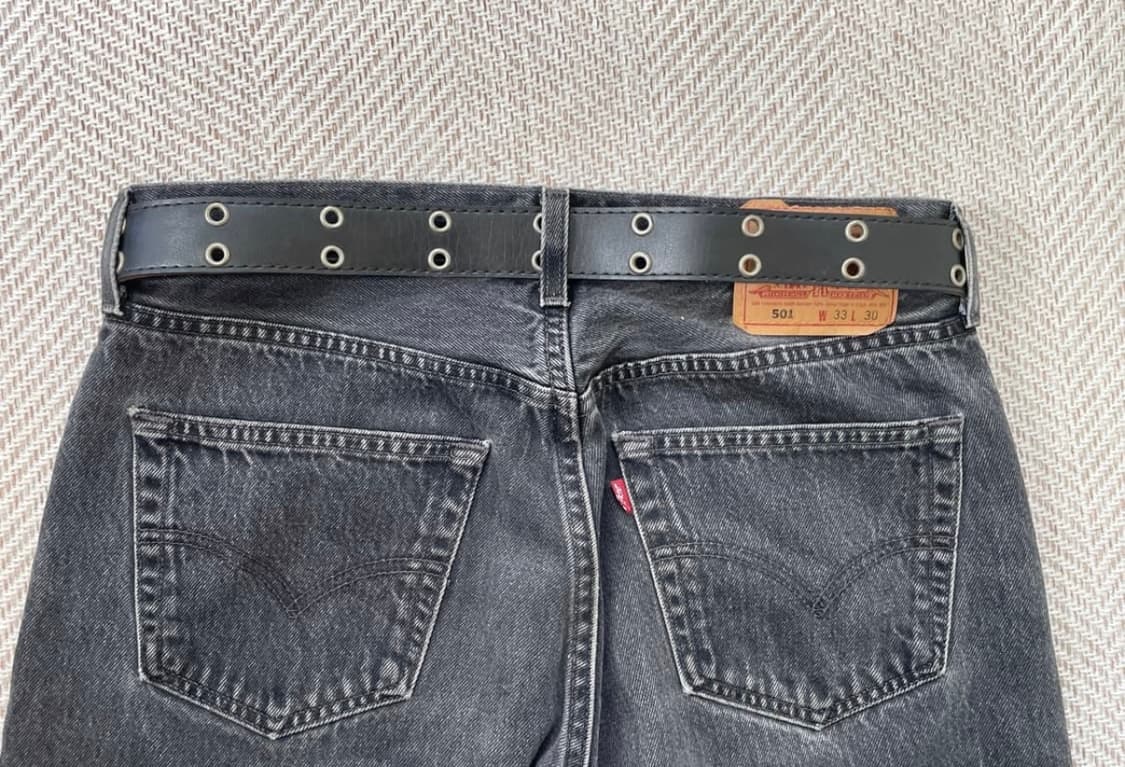 더블 아일렛 벨트 상품이미지2