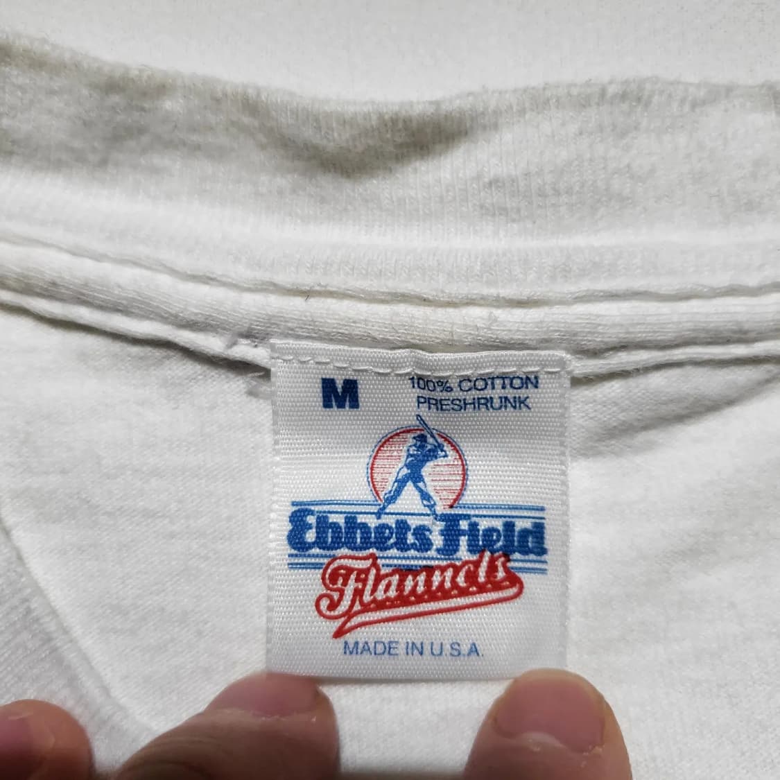 Vintage ebbet field 수소봉제 티셔츠 상품이미지2