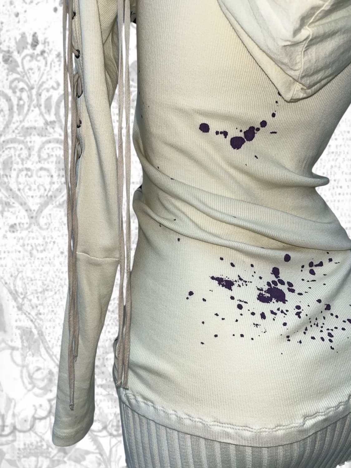 'SALVAGE' painted side string one-piece 상품이미지4