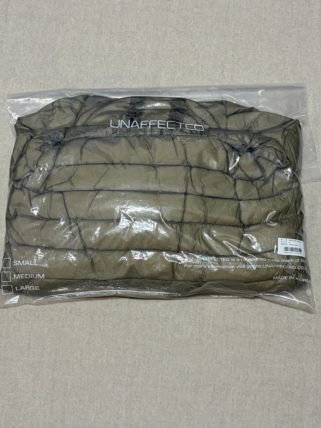 언어펙티드 라이트다운 자켓 25FW 상품이미지9