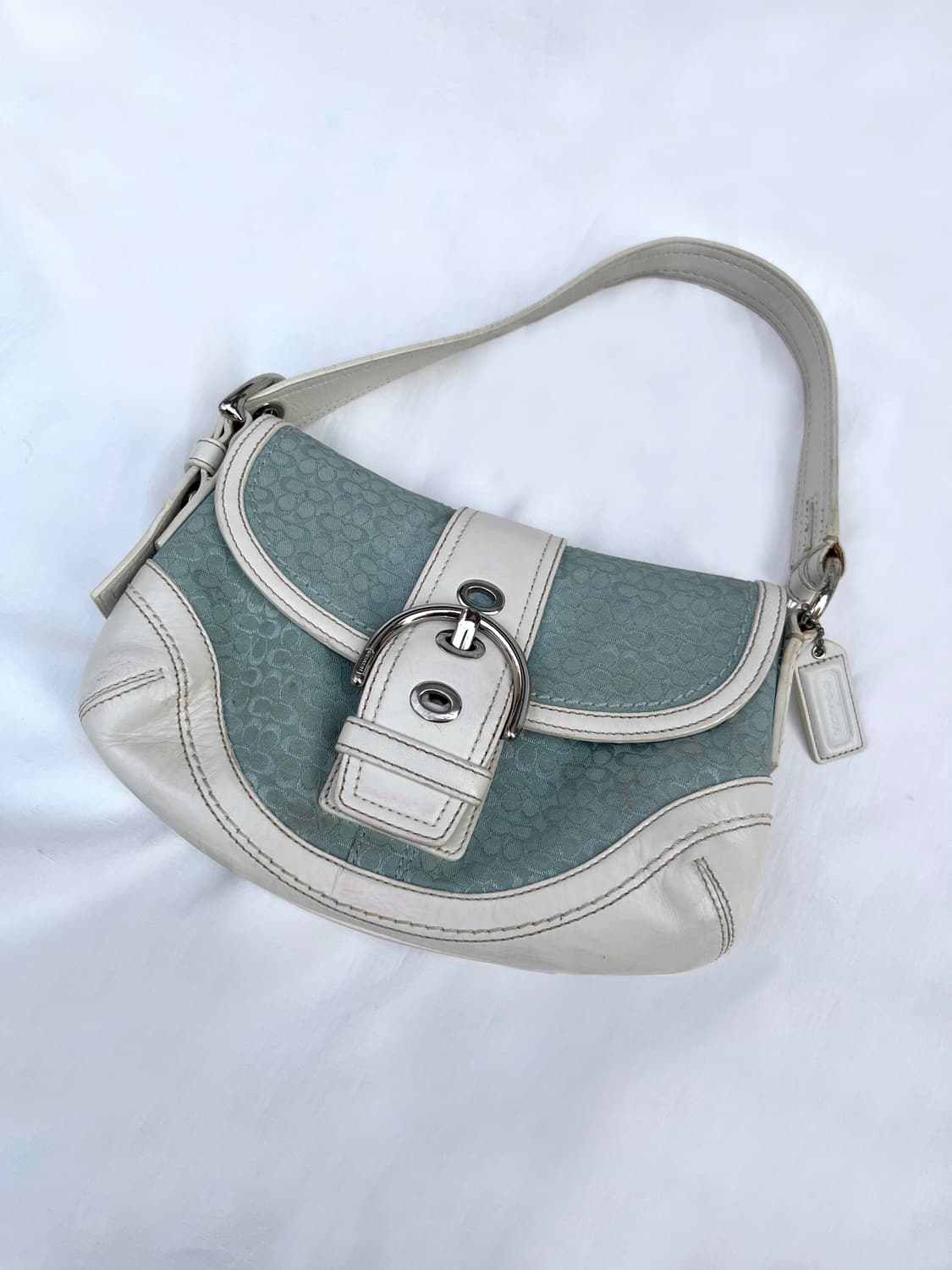 Coach vintage babyblue bag 상품이미지5