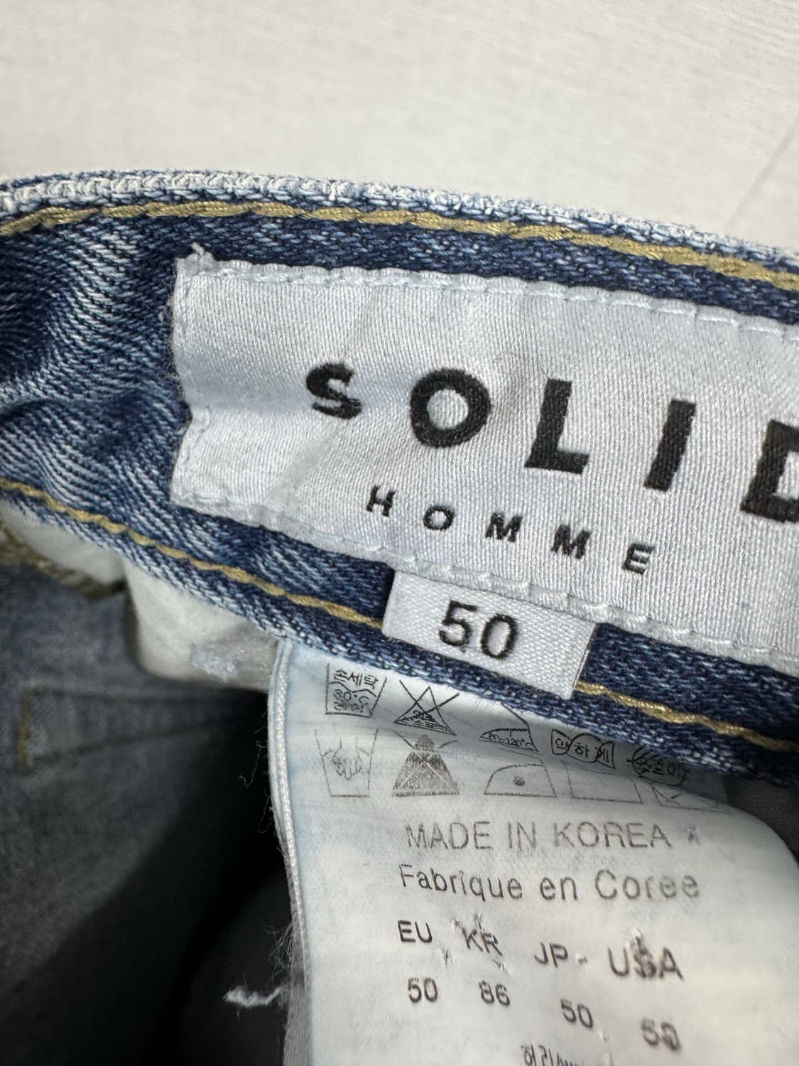 솔리드옴므 데님팬츠 상품이미지5