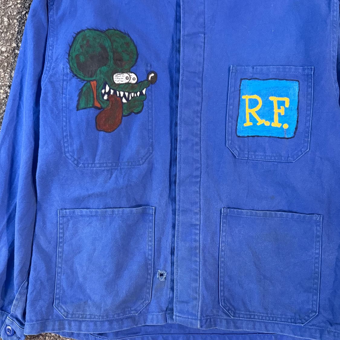 빈티지 메탈리카 프랜치 워크 자켓  상품이미지2