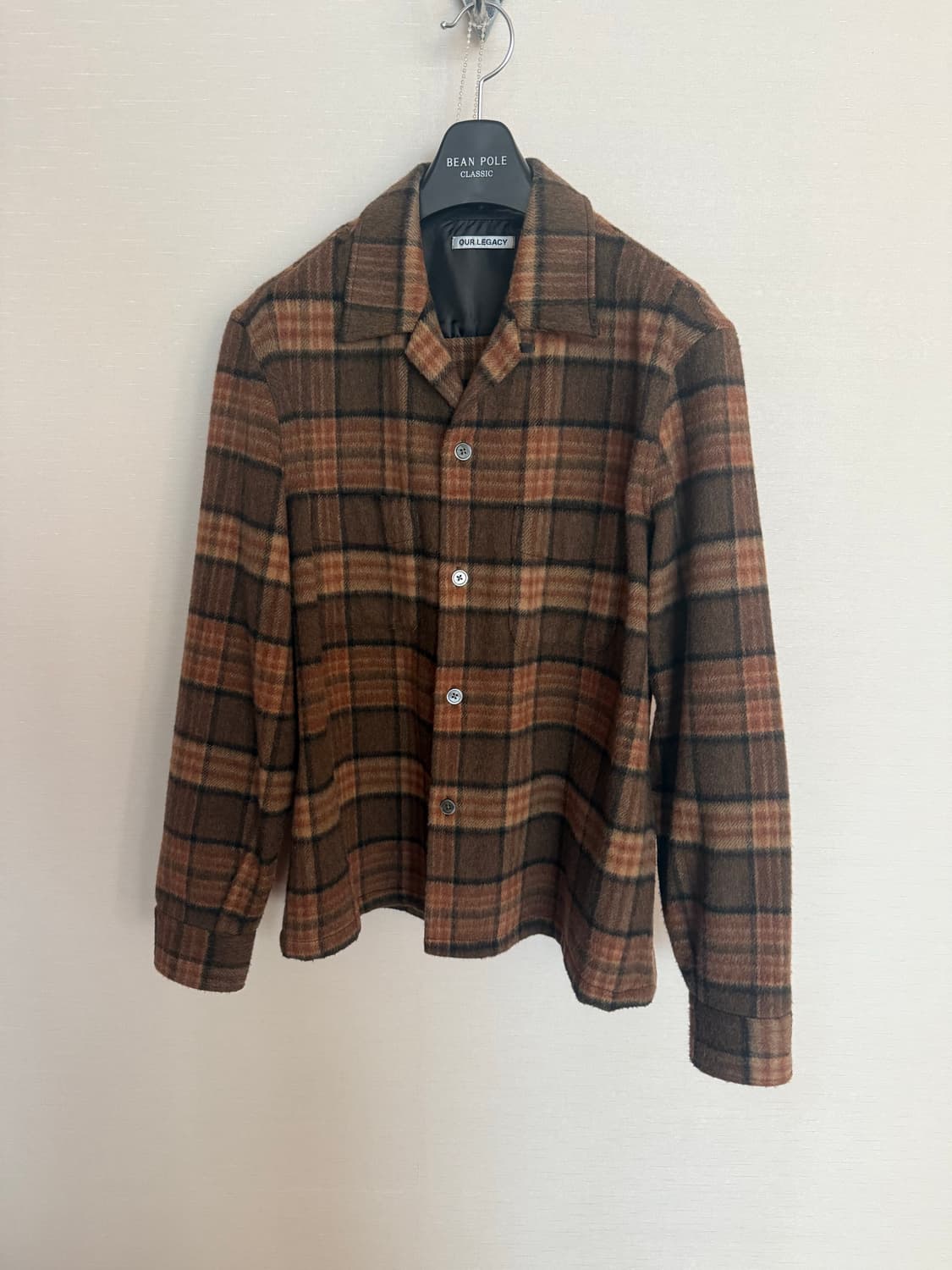 아워레가시 휴센 폭스브라운 울자켓 상품이미지1