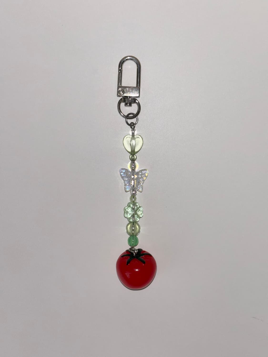 [@이벤트@] 토마토 핸드메이드 비즈 키링 모리걸 클로버 y2k 상품이미지2