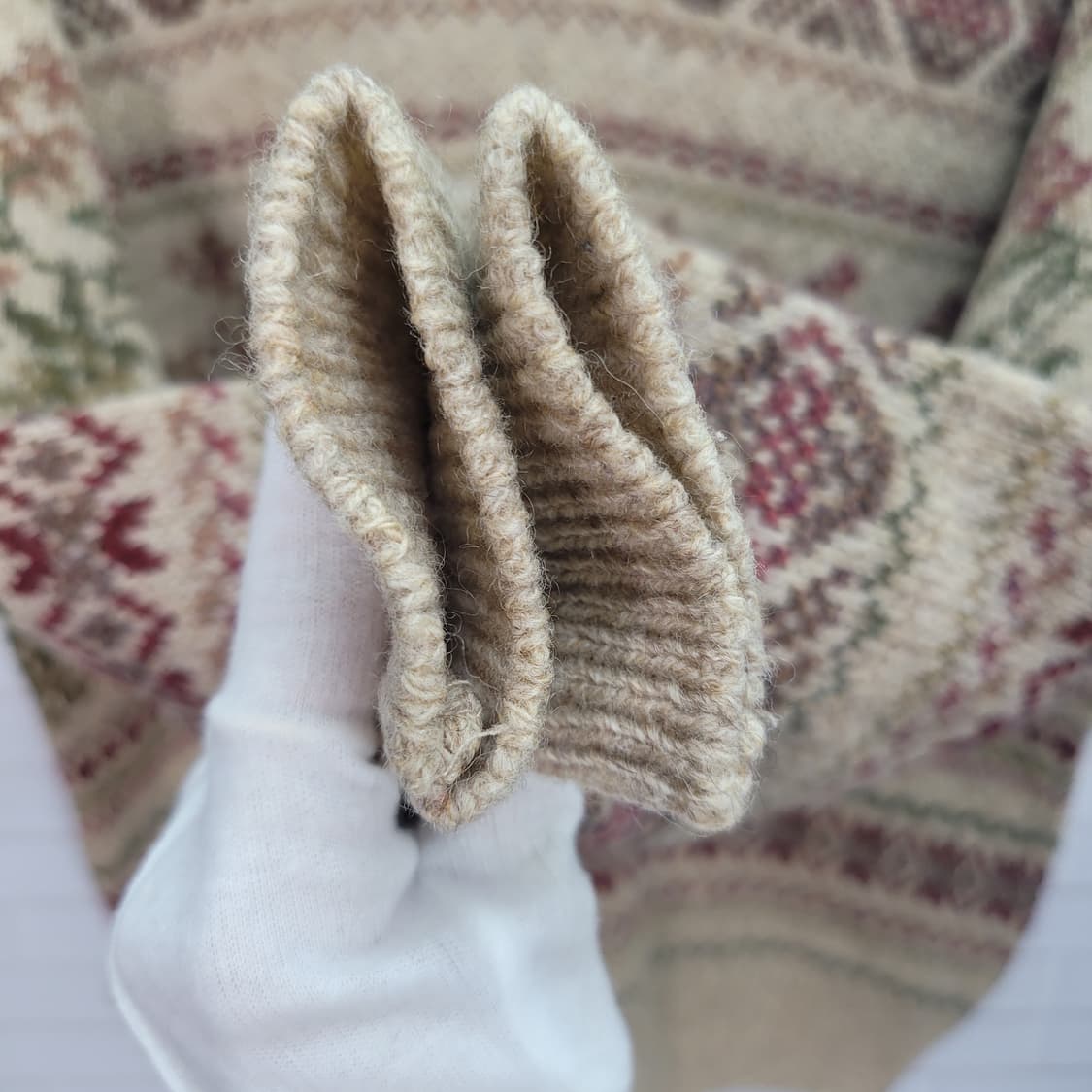 로라 애슐리 울100% 스웨터 Made in Great Britain M 상품이미지6