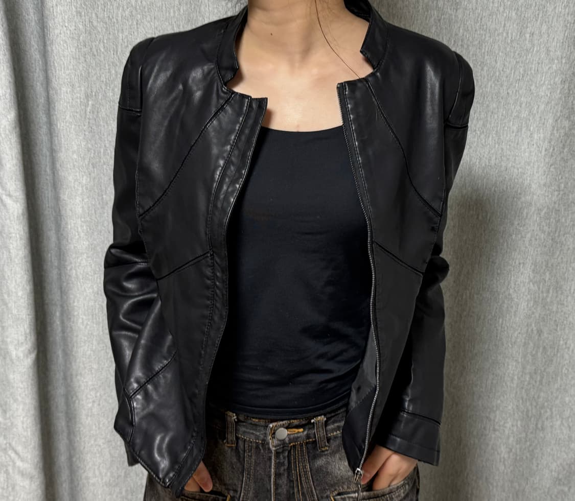 레더 자켓 상품이미지2