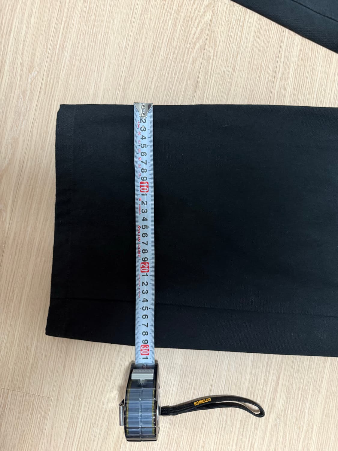 검은색 블랙 데님 팬츠 상품이미지3