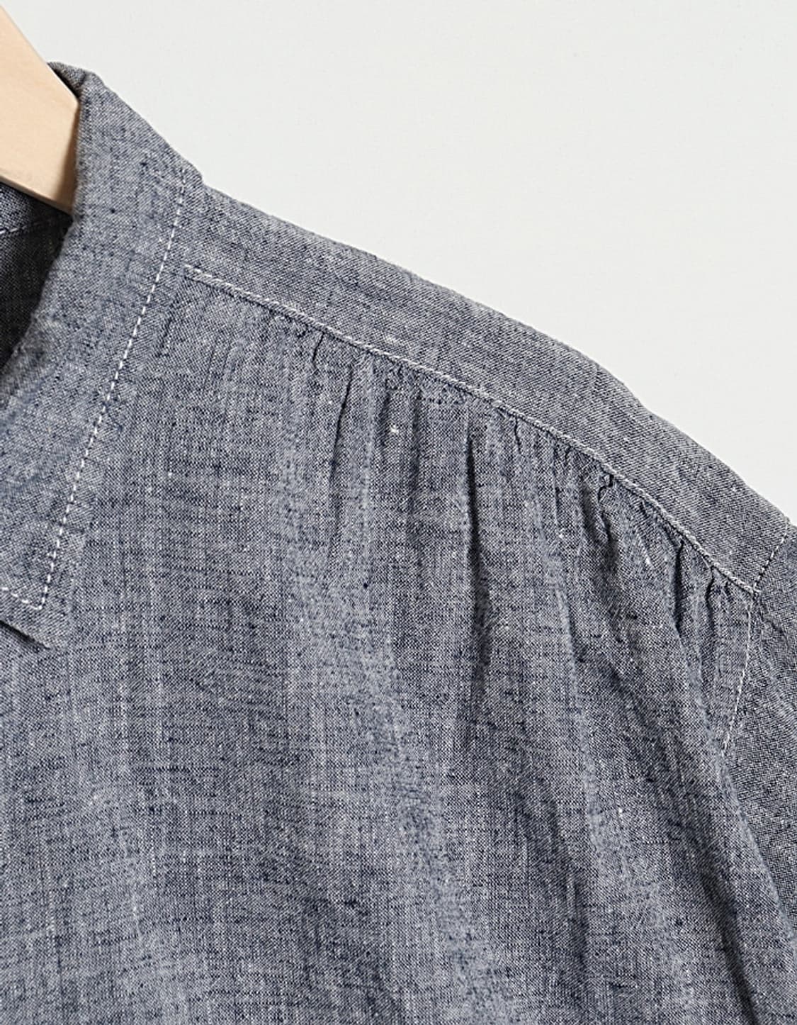 SEA SKY WIND Linen Blend Shirt One-Piece 상품이미지2