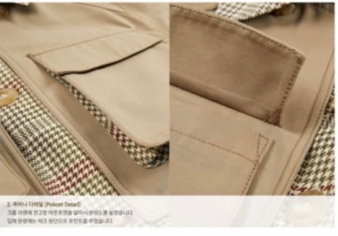 엔더슨벨 트렌치 3-way 코트 상품이미지5