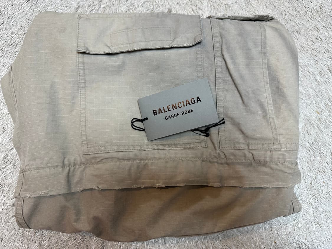 [48] 발렌시아가 립스탑 라지배기 카고팬츠 상품이미지6