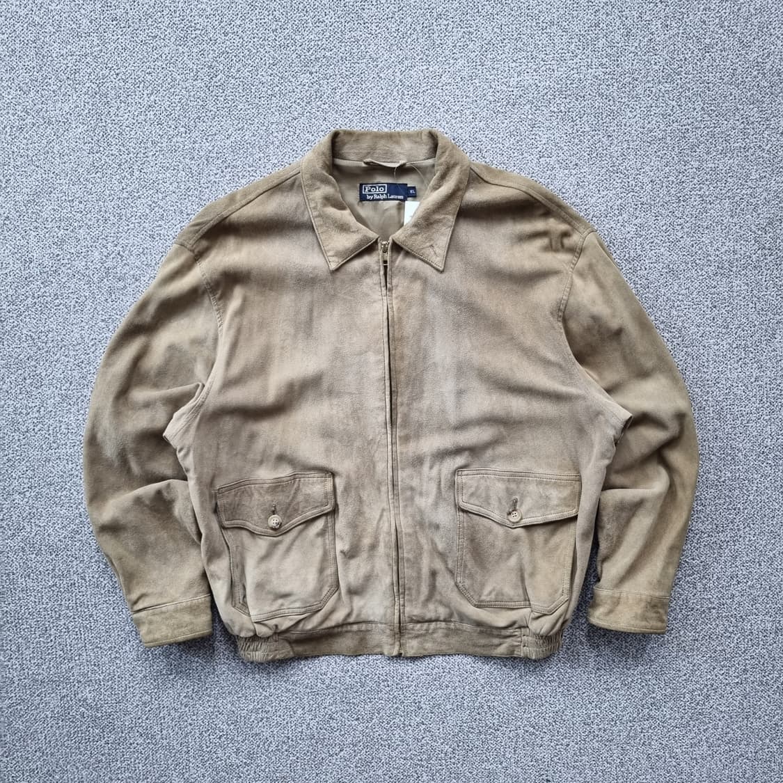 90s 폴로 랄프로렌 스웨이드 자켓  상품이미지2