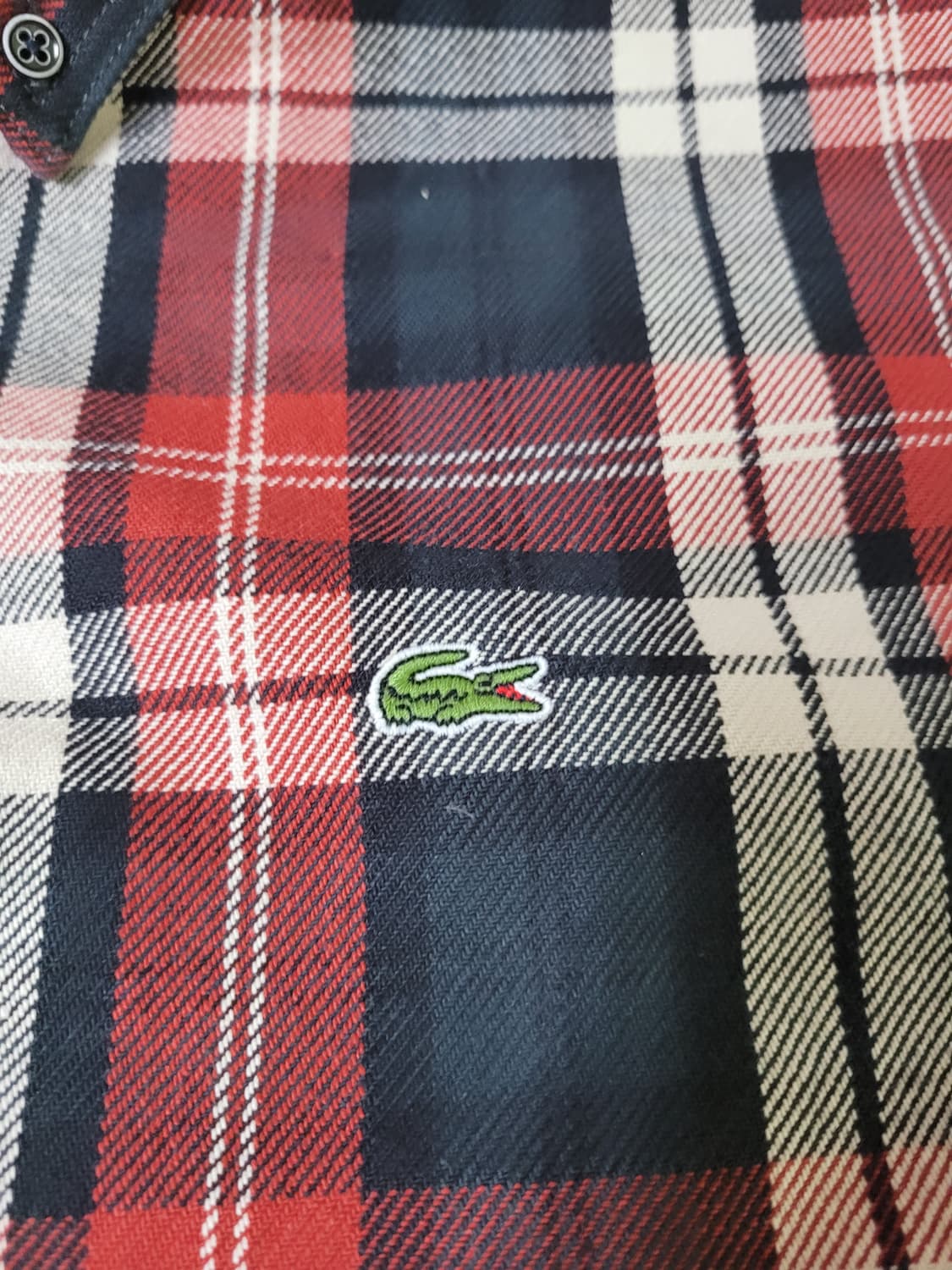 라코스테 플란넬 워크 셔츠 상품이미지3
