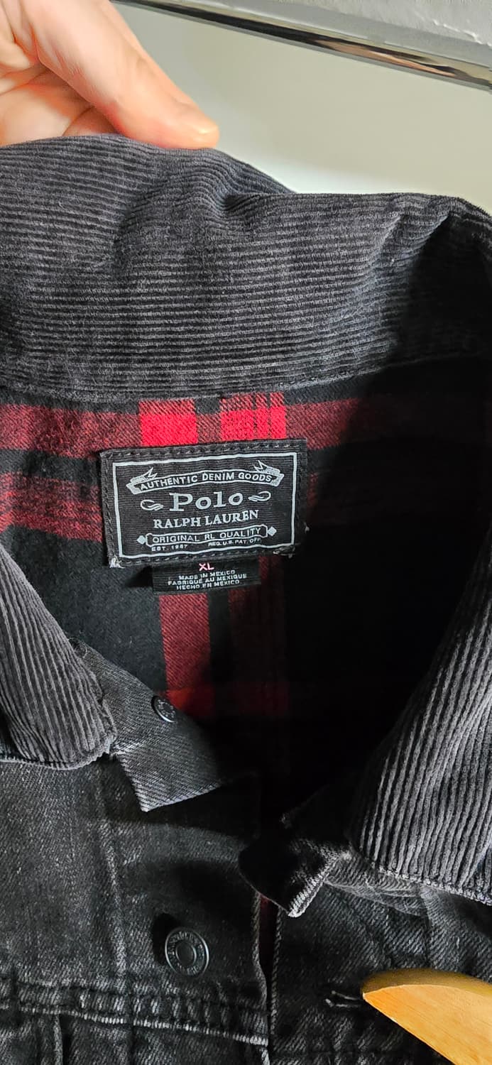 랄프로렌 폴로 데님울안감 간절기 트러커자켓(XL) 거의새것 45만원택가 상품이미지7