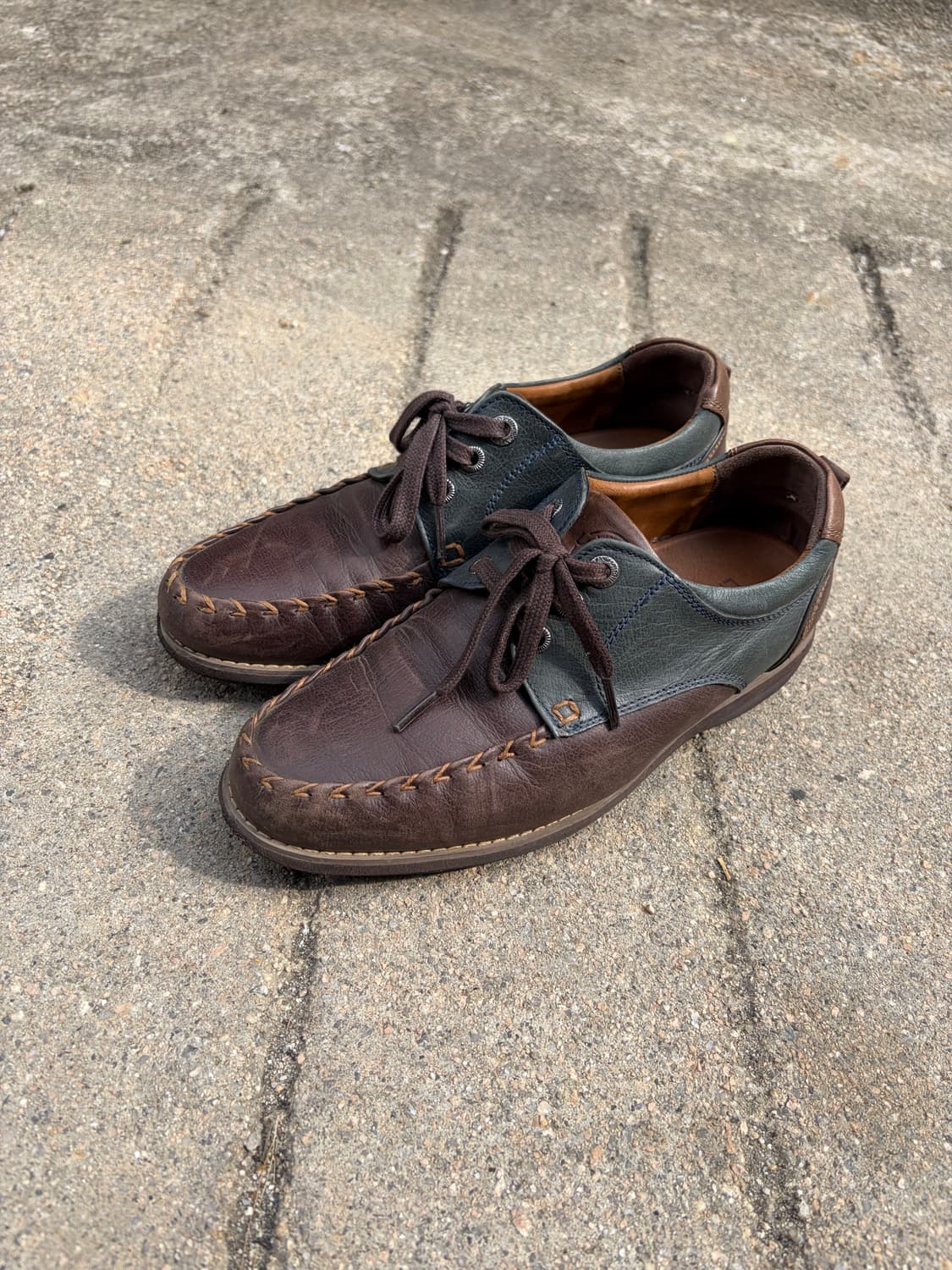 LANDROVER 캐주얼 레더 더비 슈즈 250 상품이미지2