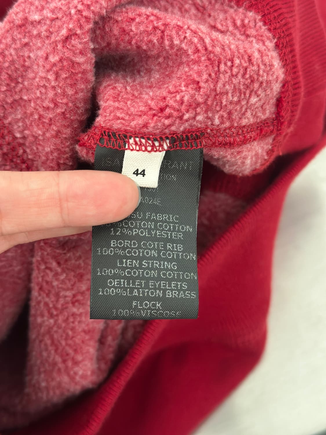 이자벨마랑 말리부 레드 후드 티셔츠  상품이미지6