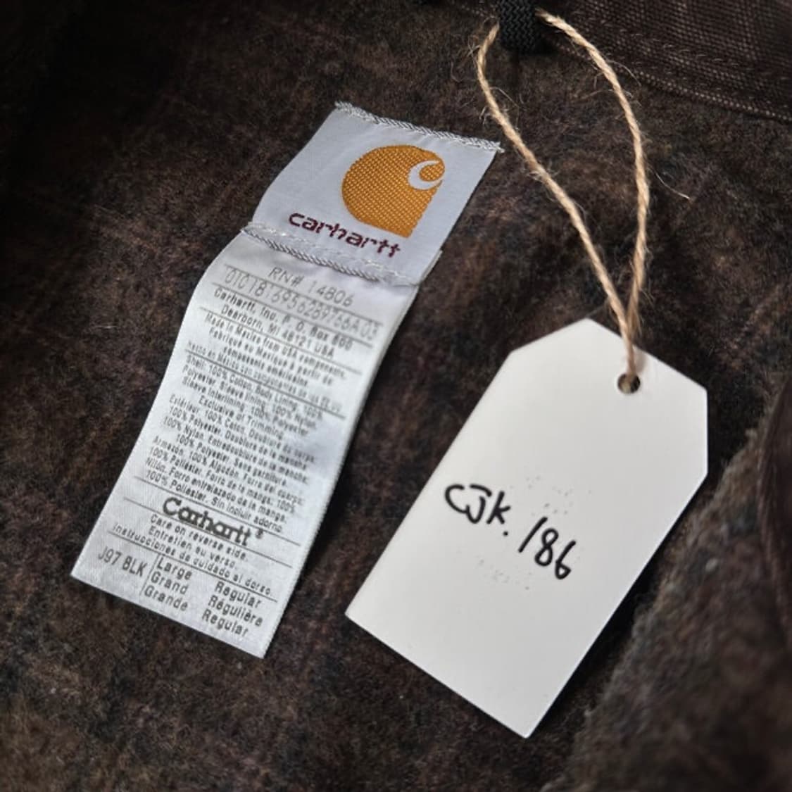 칼하트(Carhartt) US, J97 디트로이트 blk 자켓 상품이미지5