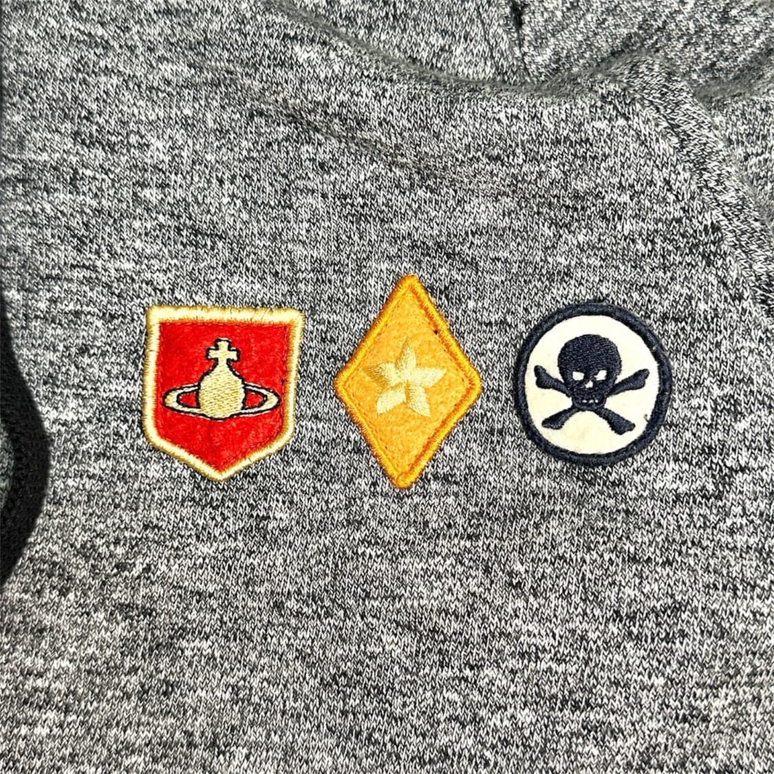Vivienne Westwood patch zipped hoodie 상품이미지3