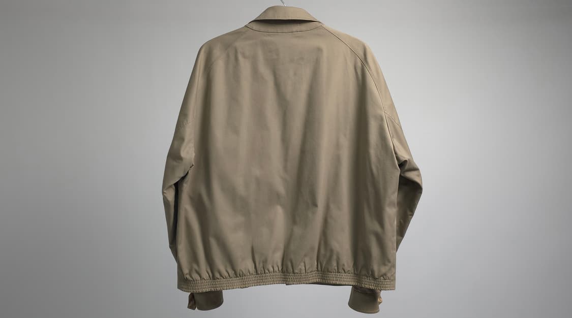 버버리 정품 영국생산 베이지 블루종 해링턴 자켓 오리지널 금사 엠블럼 1 상품이미지6